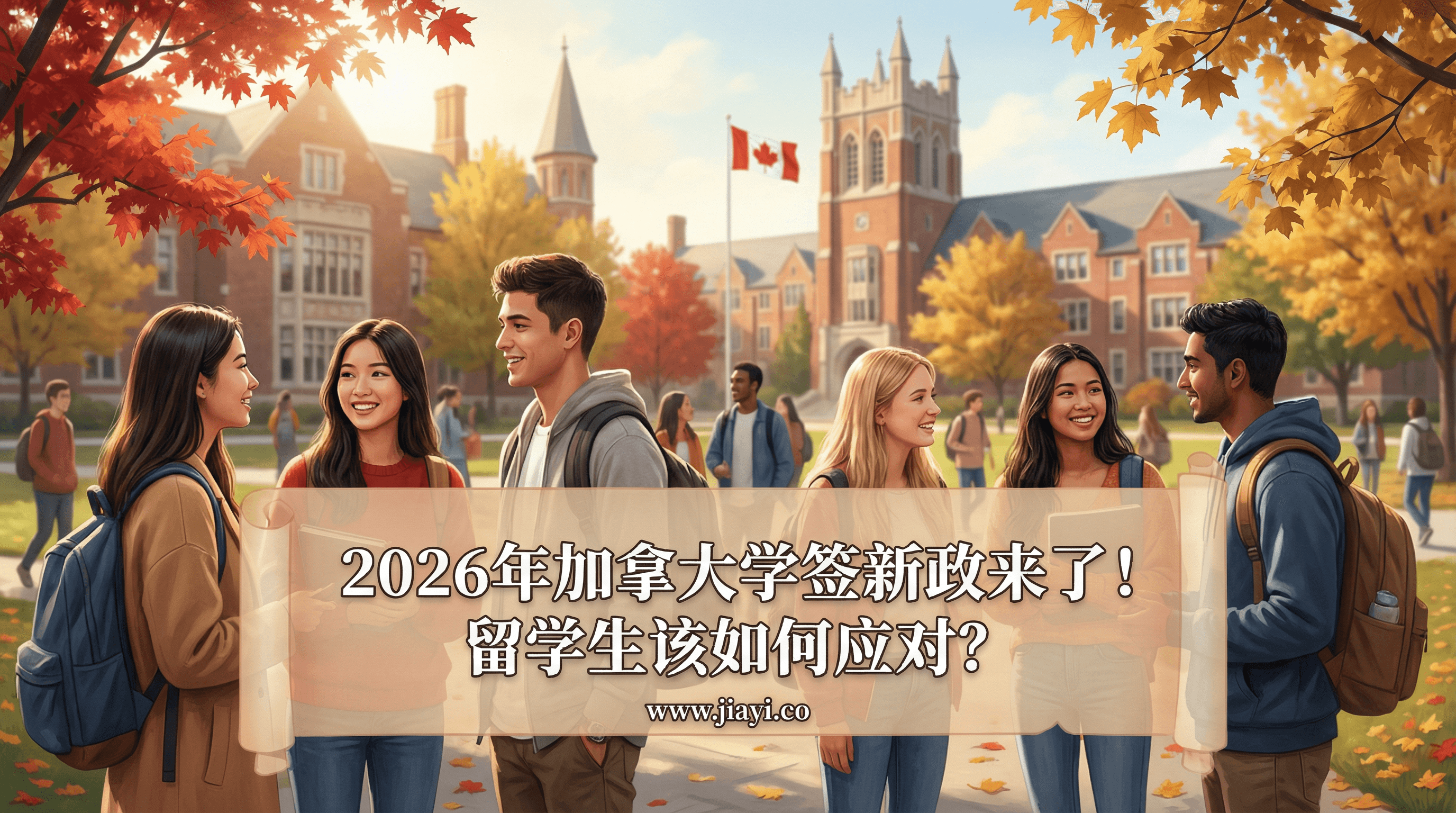 2026年加拿大学签新政解读
